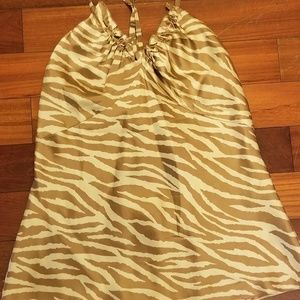 Adrienne Vittadini 100% Silk Top